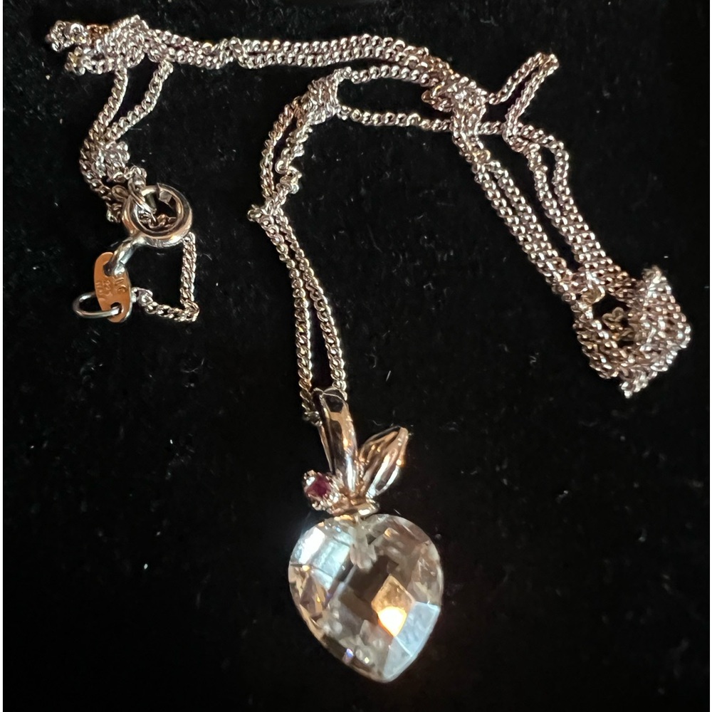 J Nina Swarovski Crystal Necklace-NIB